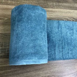 Синяя сталь 150х200 см 400 г/м2 махровая простынь