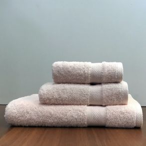 Пудровое 40х70 см 500 г/м2 однотонное полотенце