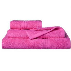 Розовое 40х70 см 430 г/м2 однотонное полотенце