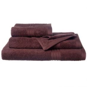 Темно-коричневое 70х140 см 400 г/м2 однотонное полотенце